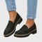 Women's Timeless Suede Loafers in Black