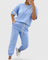 Stacy Comfortable Two-Piece Set in Blue