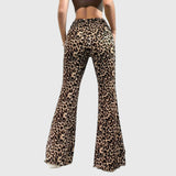 Women's Leopard Bootcut Pants, photo 3
