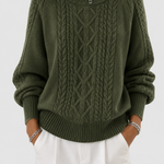 Women's Casual Long-Sleeve Tunic Sweater