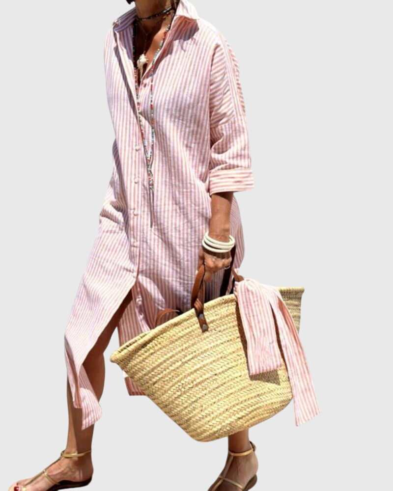 Women's Classic Striped Dress