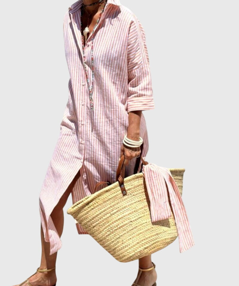 Women's Classic Striped Dress