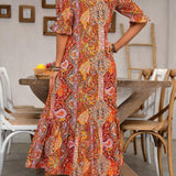 Women's Boho Grace Midi Dress, photo 6