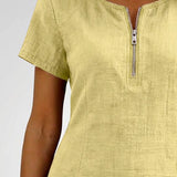 Women's Cotton Dress with Zipper Pocket, photo 21