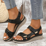 Randy Comfort Sandals in Black