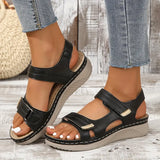 Randy Comfort Sandals in Black