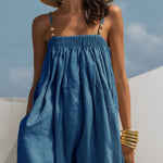 Women's Wide-Leg Denim Jumpsuit, photo 6