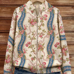 Women's Rose Zip Cardigan, photo 3