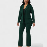 Women's Executive Set in Dark Green
