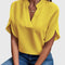 Women's Elegant Blouse – Hailey in Yellow
