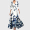 Leila Elegant Dress in Blue