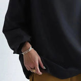 Women's Oversized Cable-Knit Sweater, photo 3