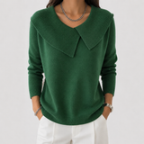Women's Soft-Collar Knit Sweater