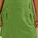 Women's Cotton Dress with Zipper Pocket, photo 15