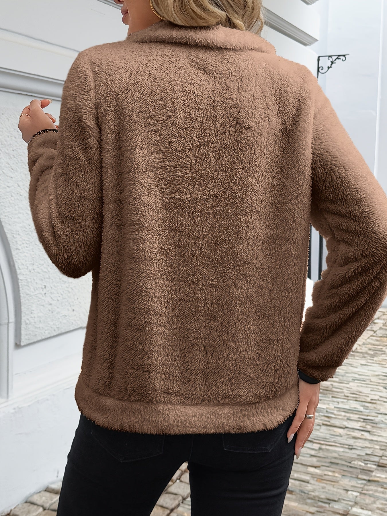 Women's Half-Zip Hoodie, photo 11
