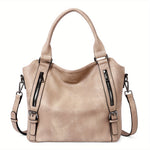 Women's Bag – Everyday Leather Carryall in Oat