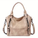 Women's Bag – Everyday Leather Carryall in Oat