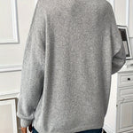 Women's Soft Knit Sweater with Side Slits, photo 9