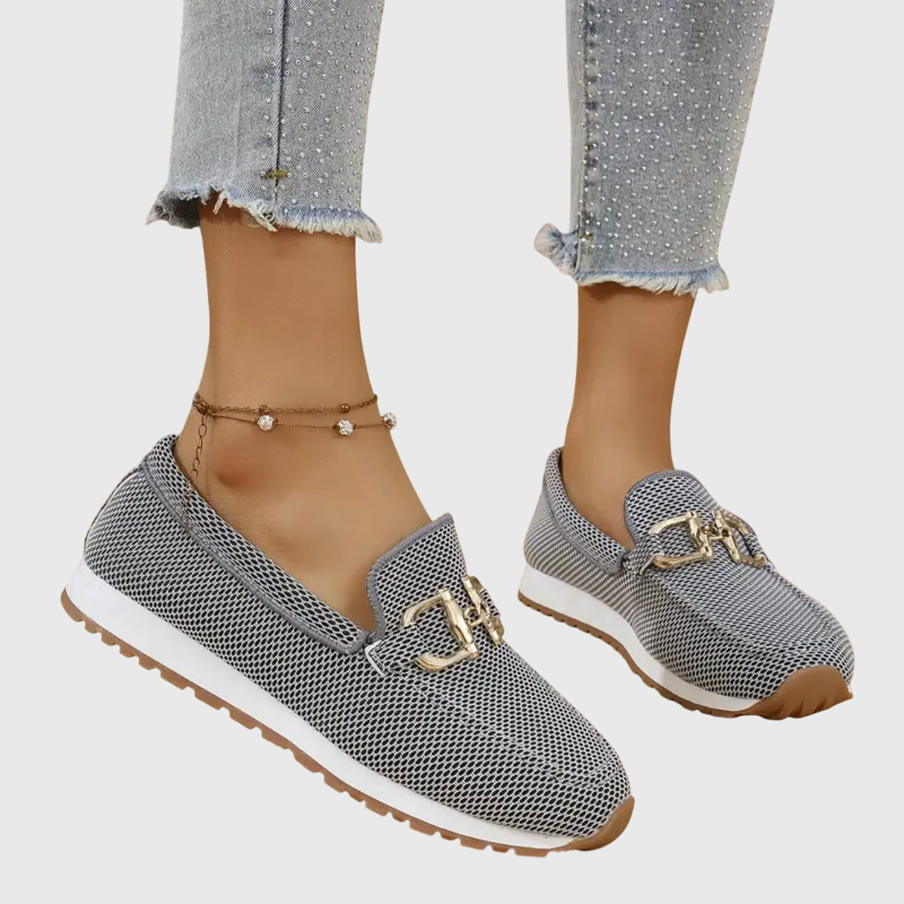 Susana Comfort Loafers in Gray