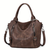 Women's Bag – Everyday Leather Carryall in Coffee