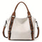 Women's Bag – Everyday Leather Carryall in Beige
