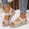 Randy Comfort Sandals in Beige