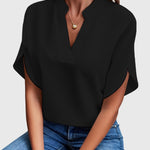 Women's Elegant Blouse – Hailey in Black