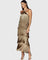 Women's Tassel Dress in Brown