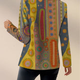 Women's Medallion Print Blazer, photo 5