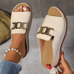 Maple Comfort Sandals in Beige