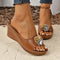 Leonie Comfort Sandals in Brown