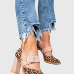 Luvia Elegant Heels in Khaki
