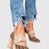 Luvia Elegant Heels in Khaki