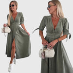 Sophia Elegant Denim Dress, photo 8