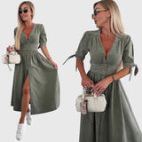 Sophia Elegant Denim Dress, photo 8