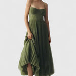 Hylyana Elegant Dress in Green
