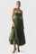 Hylyana Elegant Dress in Green