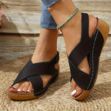 Girons Comfortable and Lightweight Sandals in Black