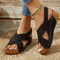 Girons Comfortable and Lightweight Sandals in Black