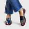 Trixie Elegant Loafers in Blue
