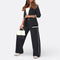 Women's Elegant Casual Outfit in Black