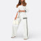 Women's Elegant Casual Outfit in White