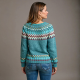 Sofia Classic Icelandic Knit Sweater, photo 3