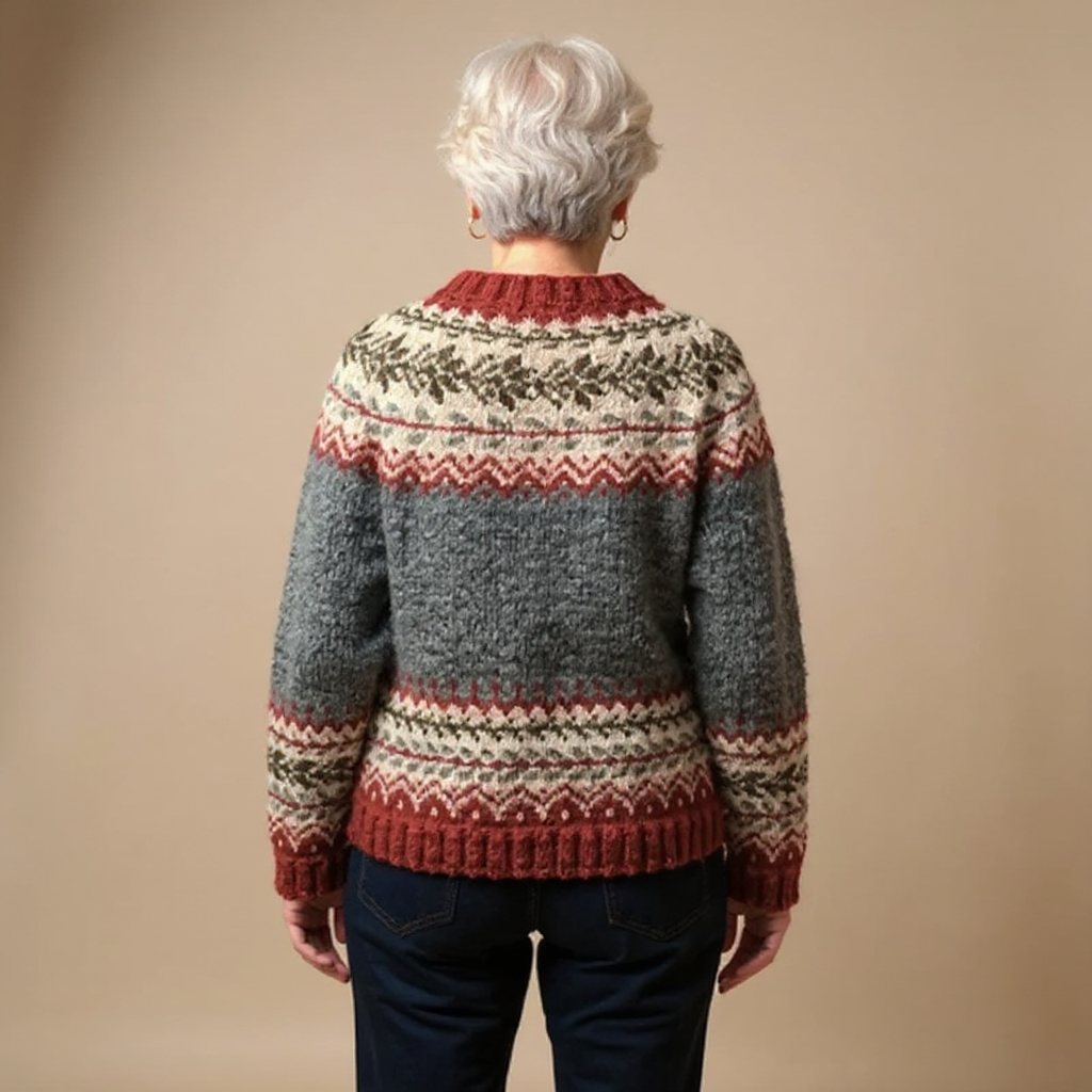 Atasha Vintage-Inspired Island Sweater, photo 3