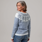 Athena Retro Icelandic Knit Sweater, photo 3
