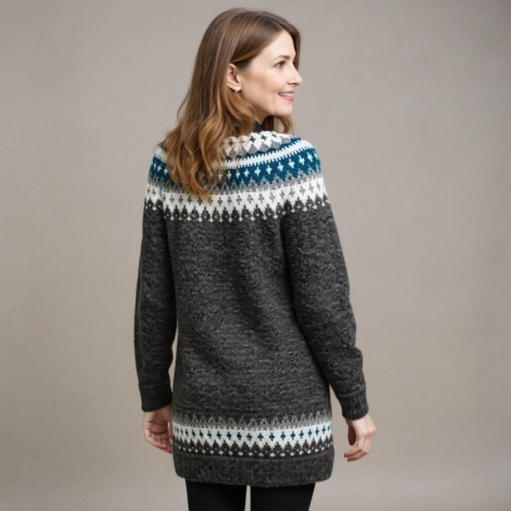 Althea Vintage-Inspired Island Sweater, photo 3