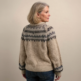 Ashley Retro Icelandic Knit Sweater, photo 3