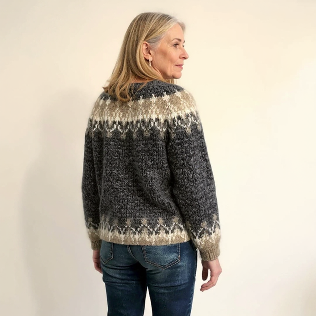 Samantha Classic Icelandic Knit Sweaters, photo 10