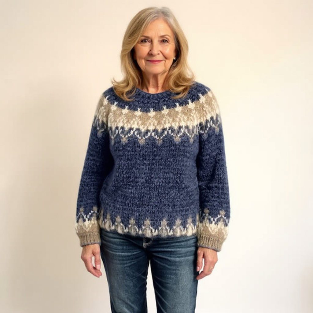Samantha Classic Icelandic Knit Sweaters, photo 6