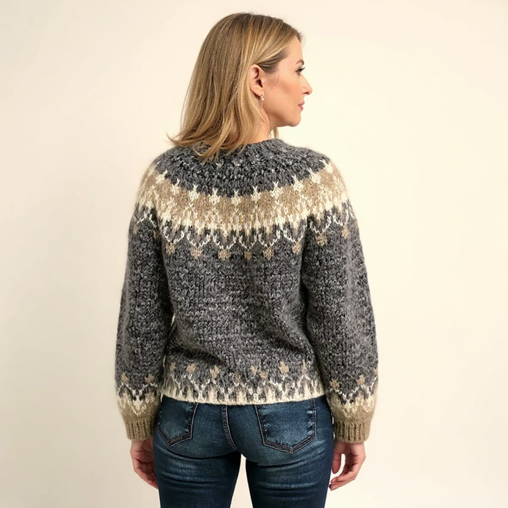 Samantha Classic Icelandic Knit Sweaters, photo 11